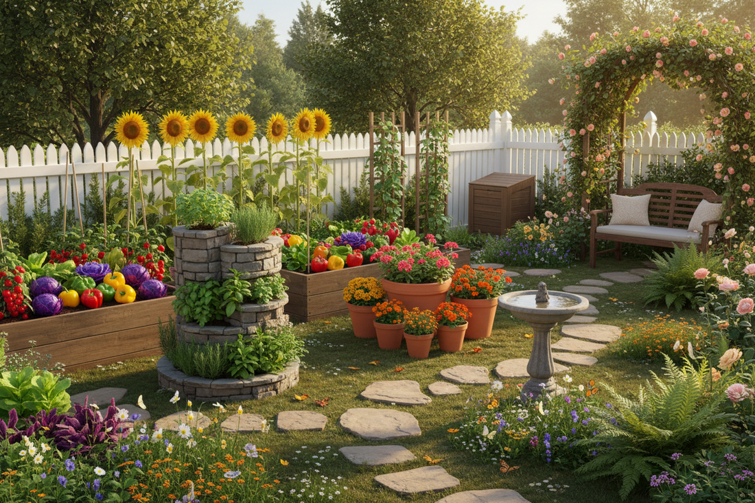 10 Easy Backyard Garden Ideas for Beginners (2026 Guide)