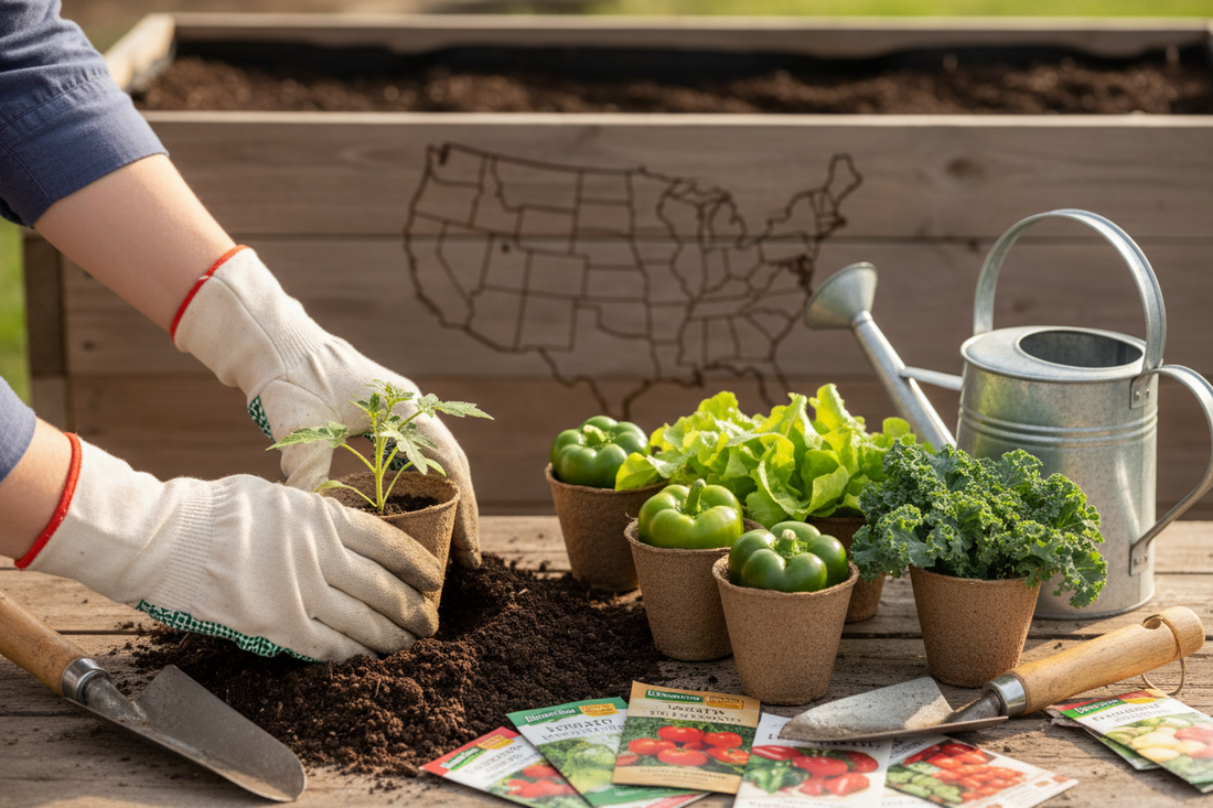 When to Plant Vegetables in the U.S. (State-by-State Planting Guide)