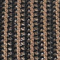 Eden's Decor Straight Flat-Edged Sun Shade Sail Rectangular 17' x 20' Brown UV-Blocking Outdoor Canopy Fabric Cloth Awning for Pergola Patio Garden Backyard Custom Size