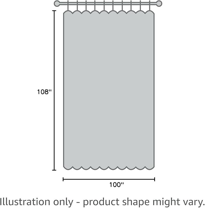 NICETOWN Sliding Glass Door Curtain - Grommet Extra Wide Window Treatment Thermal Curtain Energy Saving Sleep Out Curtain for Kids Room/Living Room (Greyish Blue, W100 x L108, 1 Panel)