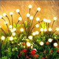 Solar Lights Outdoor Waterproof, 10 Packs 80LED, Solar Garden, Patio, Garden Decor, Patio Decor, Firefly Outdoor, Unique Gifts for Women, Gifts for Grandma