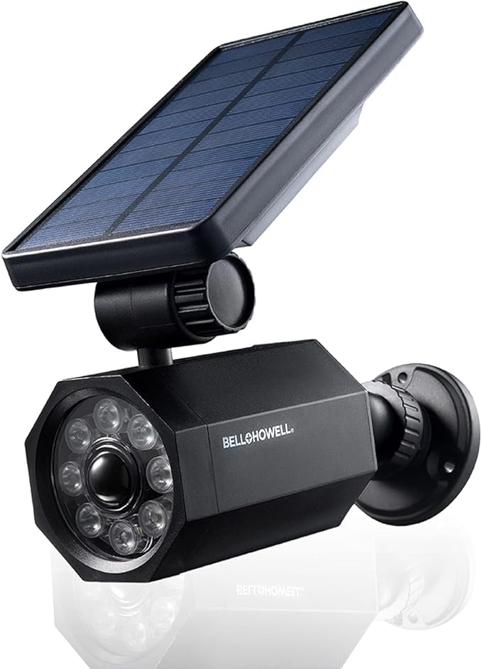 Bell+Howell Bionic Spotlight Motion Solar Spot Lights Outdoor Waterproof, Solar Landscape Lights, Outdoor Solar Yard Lights Weather Resistant, Super Bright LED Lights, for Garden, Lawn As Seen On TV