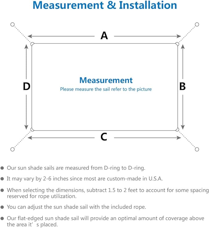 Eden's Decor Straight Flat-Edged Sun Shade Sail Rectangular 11' x 16' Brown UV-Blocking Outdoor Canopy Fabric Cloth Awning for Pergola Patio Garden Backyard Custom Size