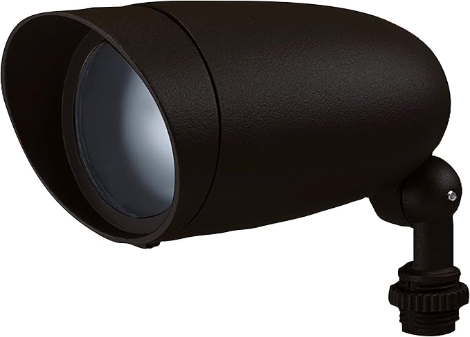 Nuvo SF76/646 One-Light Halogen Landscape Floodlight, Dark Bronze, 6.25-Inches