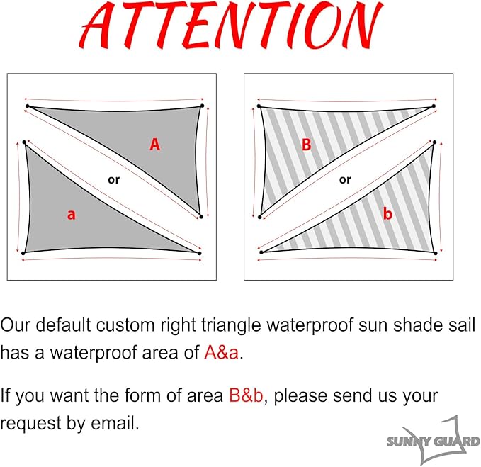 SUNNY GUARD Waterproof Sun Shade Sail 8'x10'x12.8' Taupe Right Triangle UV Block Sunshade for Backyard Yard Deck Patio Garden Outdoor Activities and Facility(Customized)