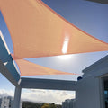 SUNNY GUARD Custom Size 8'x9'x12' Peach Fuzz Sun Shade Sail Right Triangle UV Block Shade for Backyard Yard Patio Deck Garden(Customized)