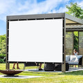 Artpuch Outdoor Pergola Shade Cover 5' X 7' Sun Shade Cloth with Grommets, 90% UV Protection Canopy Patio Privacy Screen (Customized Available) GN107, White