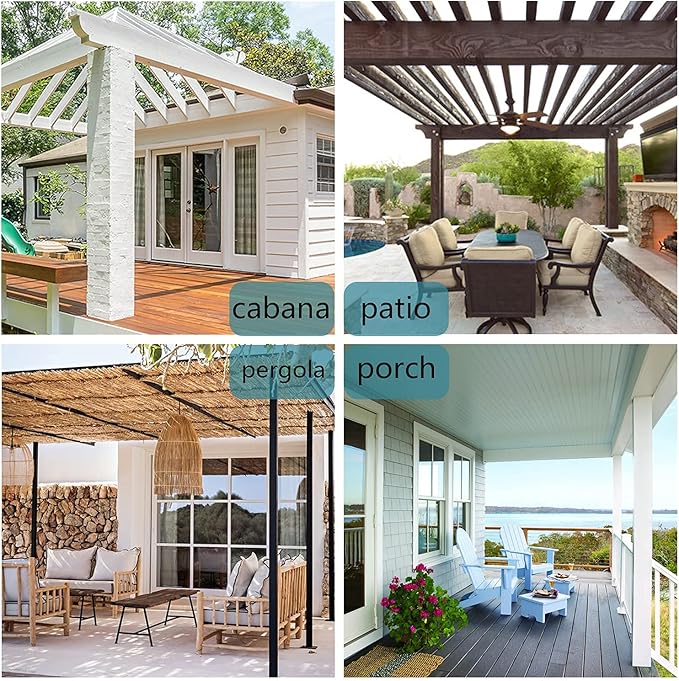 BONZER Waterproof Indoor/Outdoor Curtains for Patio Thick Privacy Wide Grommet Curtains for Bedroom, Living Room, Porch, Pergola, Cabana, 1 Panel, 110W x 95L inch, Mecca Orange
