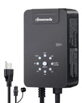 DEWENWILS 60W Low Voltage Landscape Transformer, 120V AC to 12V AC Outdoor Landscape Lighting, Dusk to Dawn Sensor & Timer, Weatherproof Low Voltage Transformer for Spotlights, Garden, Pathway
