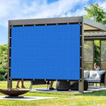Artpuch Outdoor Pergola Shade Cover 4' X 11' Sun Shade Cloth with Grommets, 90% UV Protection Canopy Patio Privacy Screen (Customized Available) GN107, Blue