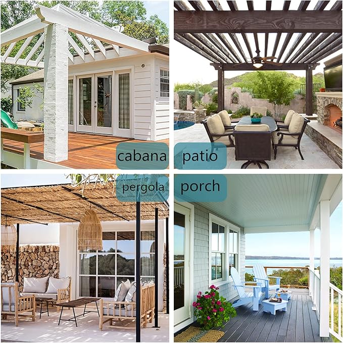 BONZER Waterproof Indoor/Outdoor Curtains for Patio Thick Privacy Grommet Curtains for Bedroom, Living Room, Porch, Pergola, Cabana, 1 Panel, 54W x 84L inch, Yellow