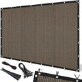 Artpuch 90% Sun Shade Cloth, 4 x 10 FT Pergola Shade Cover Canopy with Grommets, Sun Screen Fabric Tarp for Patio, Outdoor, Garden, Backyard, Mocha