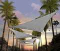 Amgo Custom Size 16' x 16' x 16' Gray Triangle Sun Shade Sail UPF50+ AGTAPRT12, Order to Make Canopy Awning, 95% UV Blockage, Water & Air Permeable, Commercial Standard (We Customize)
