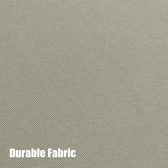 BONZER Outdoor Waterproof Curtains for Patio Privacy Grommet Light Filtering Outside Curtains for Gazebo, Porch, Pergola, Pavilion, 1 Panel, 54W x 120L inch, Taupe